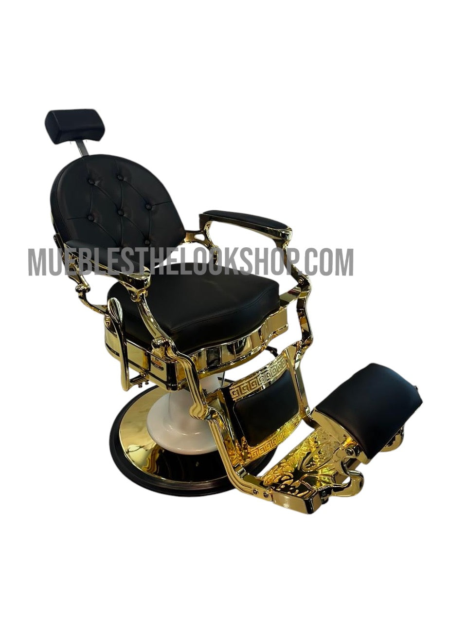 Sillon Barber Retro Gold
