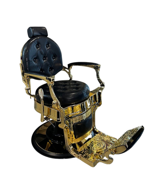 Sillon  Barber  Retro Gold