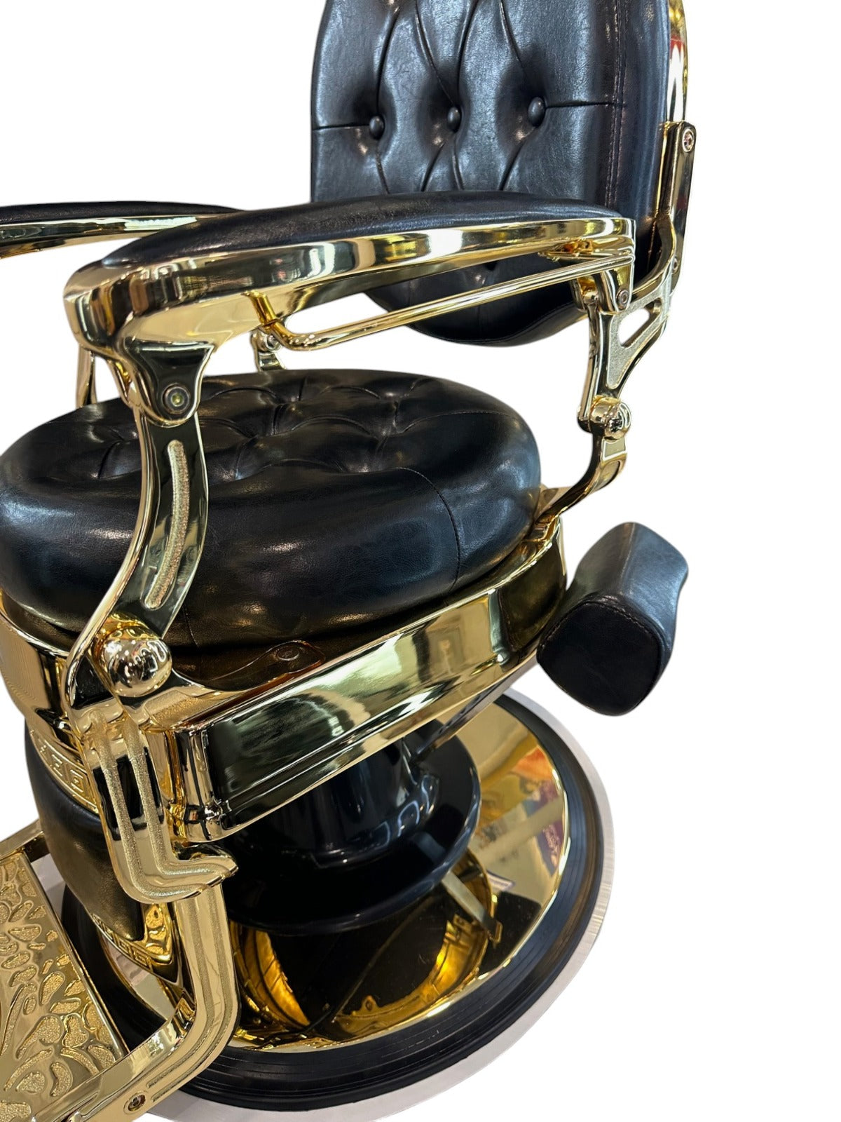 Sillon  Barber  Retro Gold