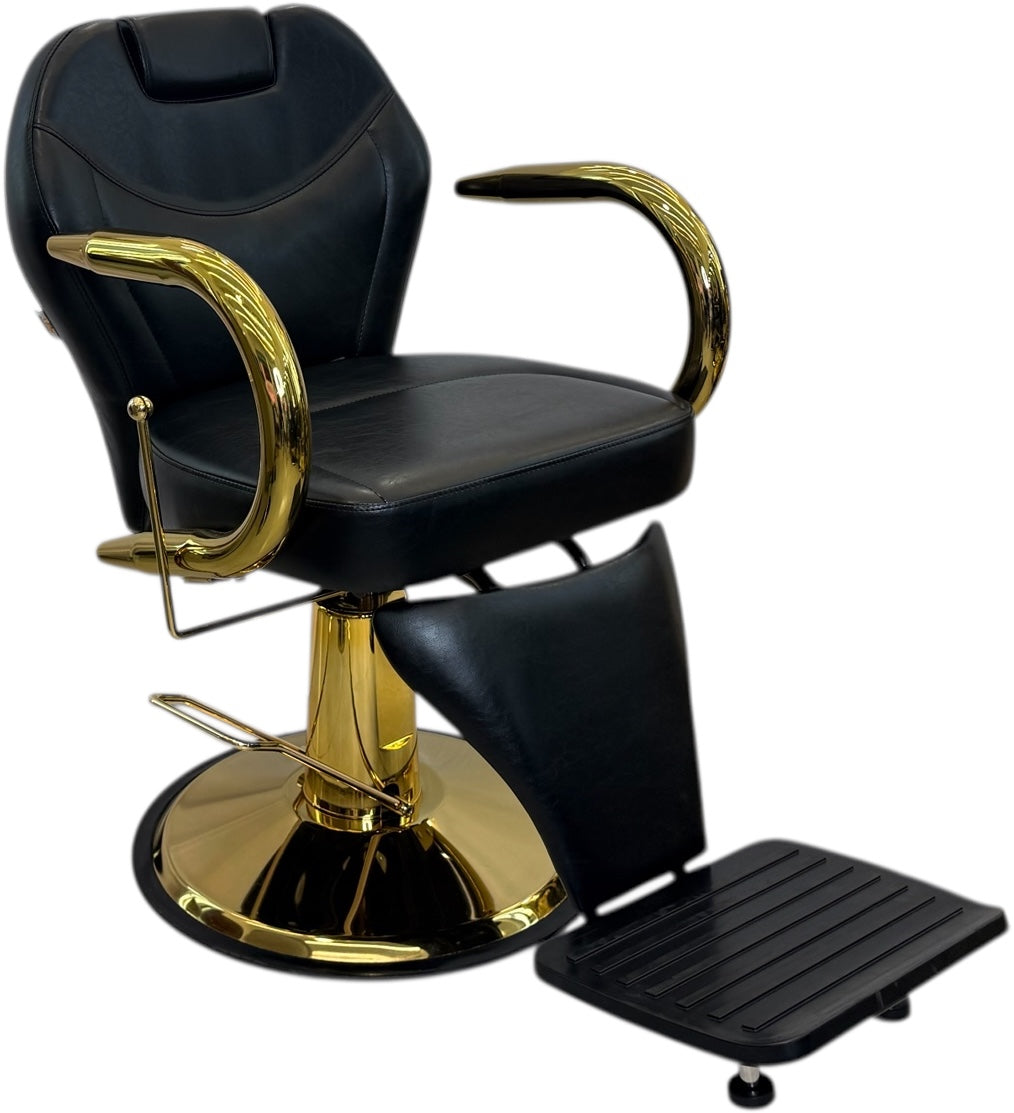 silla para estéticas oro